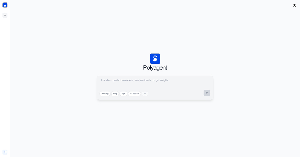 Screenshot of Polyagent website