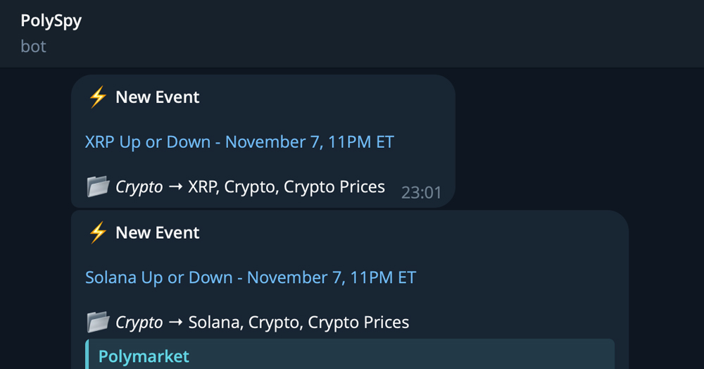 Screenshot of PolySpy website